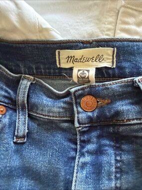 Madewell High-Rise Indigo Washed Jeans